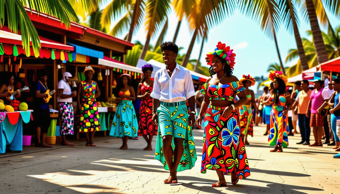 Exploration des Cultures et Traditions Colorées des Caraïbes